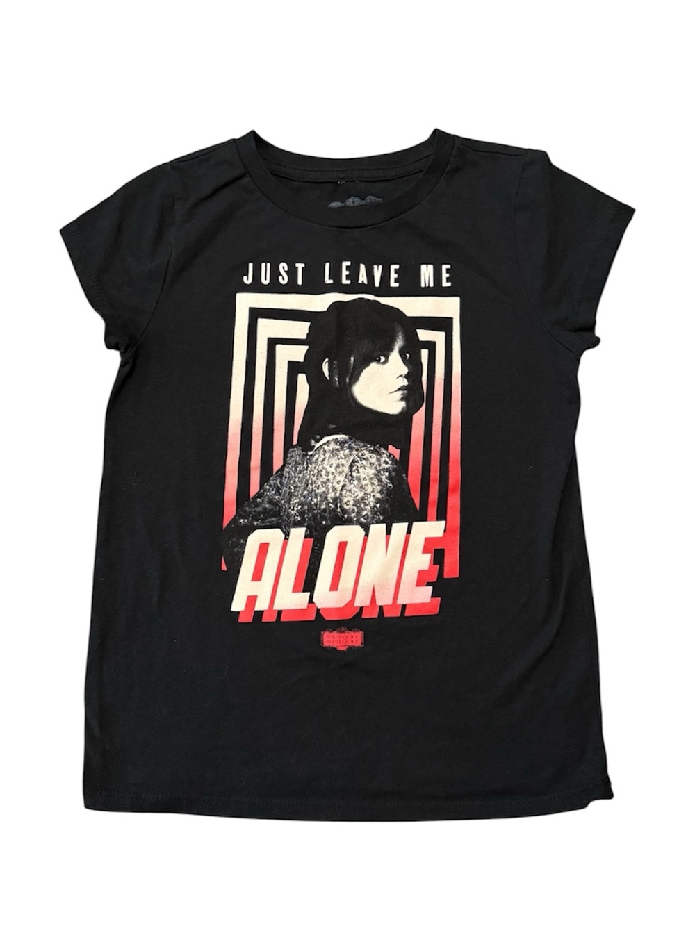 Girls Beetlejuice Beetlejuice Astrid Deetz Just Leave Me Alone shirt